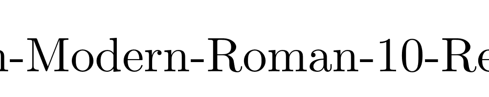 Latin-Modern-Roman-10-Regular