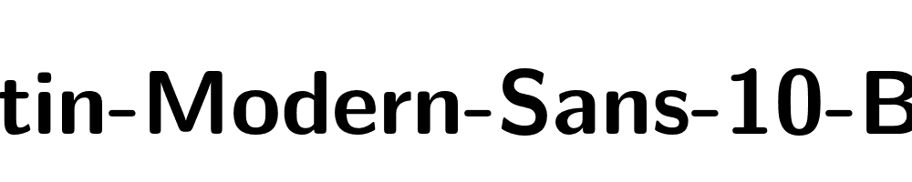 Latin-Modern-Sans-10-Bold