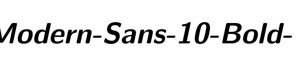 Latin-Modern-Sans-10-Bold-Oblique