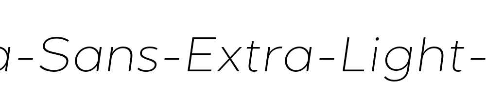 Giga-Sans-Extra-Light-Italic