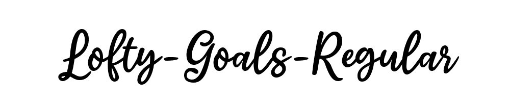 Lofty-Goals-Regular