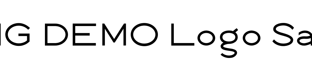  DEMO Logo Sans Bold Bold