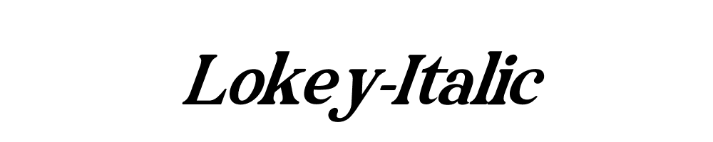 Lokey-Italic