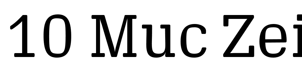 10-muc-zeit font family download free