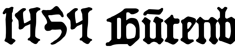 1454_gutenberg_bibe font family download free