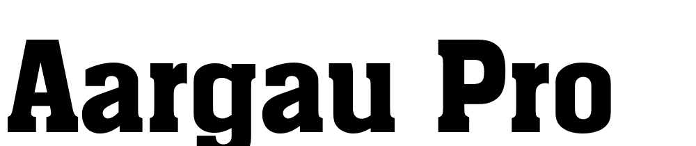 Aargau Pro font family download free