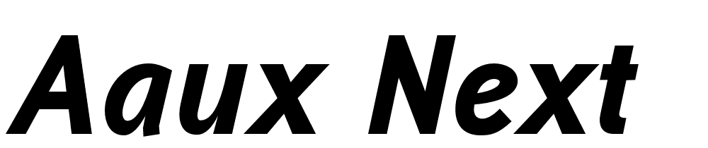 Aaux Next font family download free