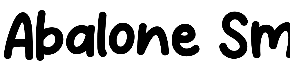 Abalone-Smile font family download free