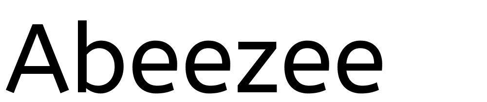 ABeeZee font family download free