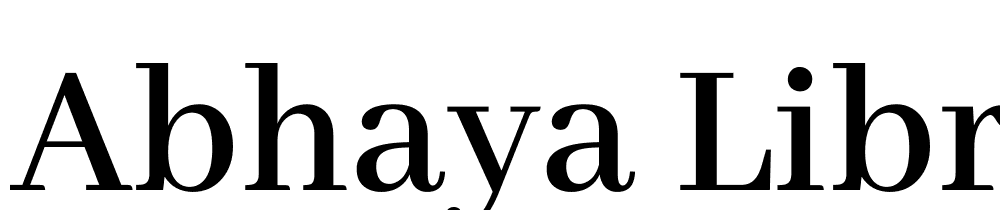 Abhaya-Libre-SemiBold font family download free