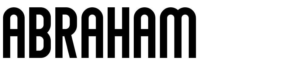 Abraham font family download free