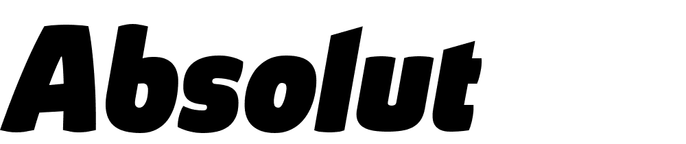 absolut font family download free