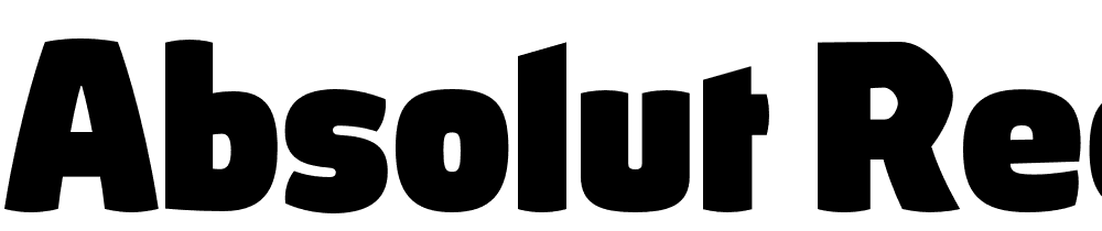 Absolut-Reduced-Black font family download free