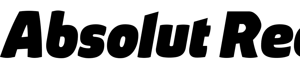 Absolut-Reduced-Black-Italic font family download free