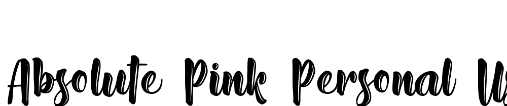Absolute-Pink-Personal-Use font family download free