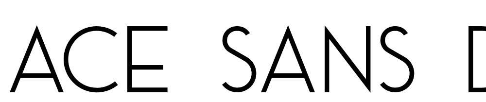 Ace-Sans-Demo font family download free