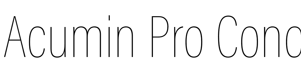 Acumin Pro font Full Family Free [Download Now]