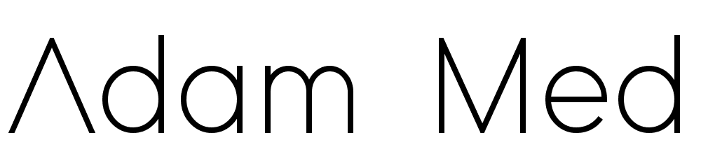 Adam-Medium font family download free