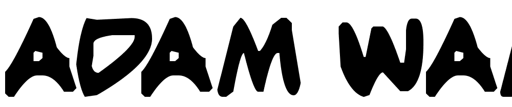 adam-warren-0.2 font family download free
