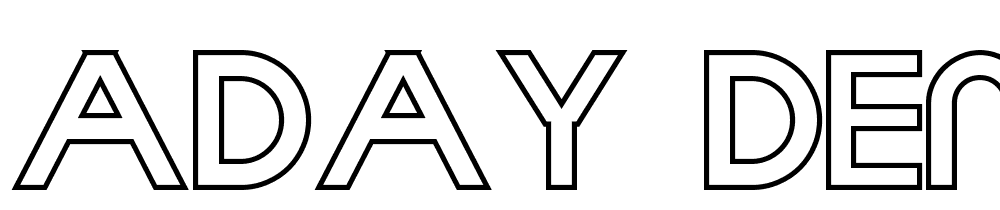 aday-demo font family download free