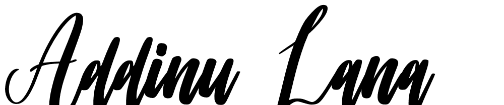 addinu-lana font family download free