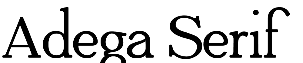 Adega-Serif-Bold font family download free