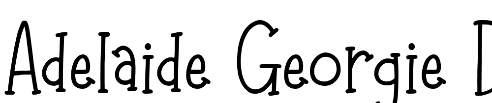 Adelaide-Georgie-Demo-Version font family download free