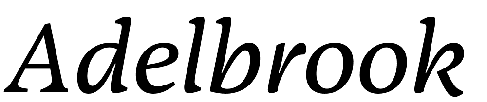 Adelbrook font family download free