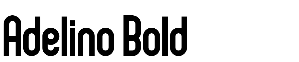 Adelino-Bold font family download free