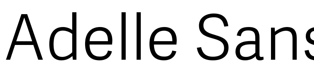 Adelle-Sans-ARA-Lt font family download free