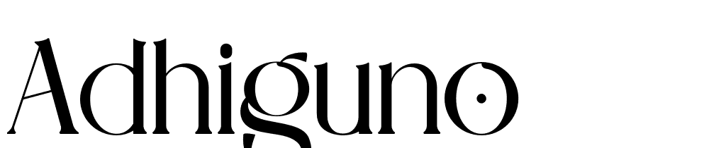 adhiguno font family download free