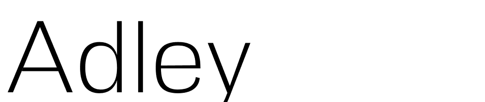 adley font family download free