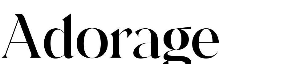 Adorage font family download free