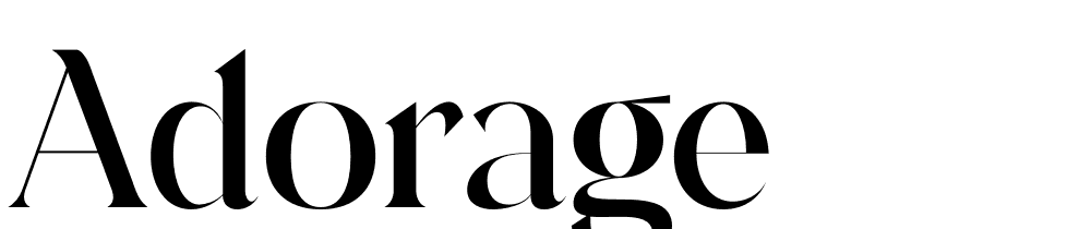 adorage font family download free