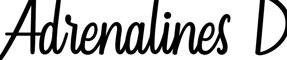 Adrenalines-Demo font family download free