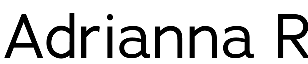 Adrianna-Regular font family download free