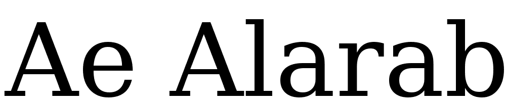 ae_AlArabiya font family download free