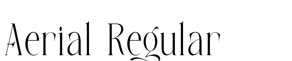 Aerial-Regular font family download free