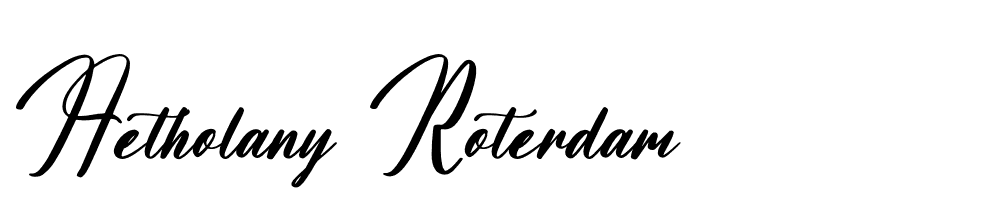 Aetholany-Roterdam font family download free