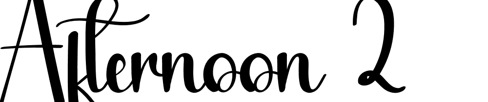 afternoon-2 font family download free