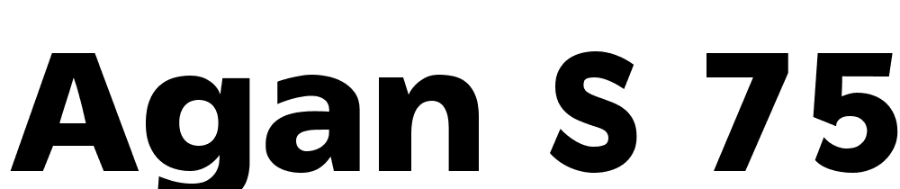 agan-s-75 font family download free