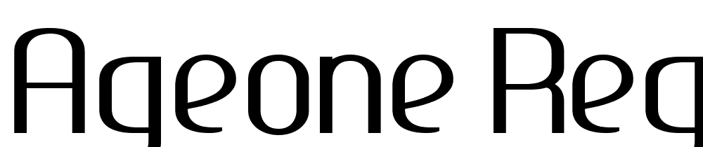 Ageone-Regular font family download free