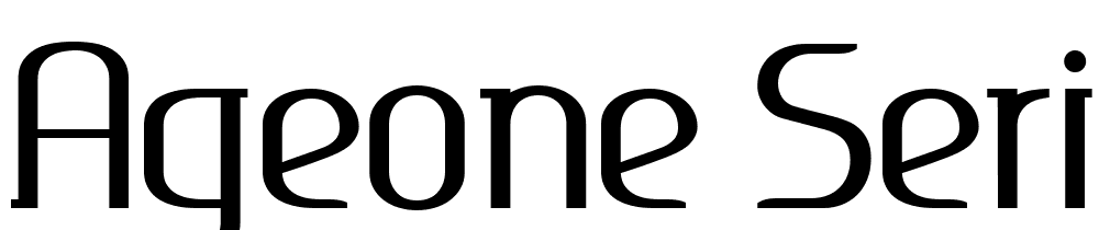 Ageone-serif font family download free