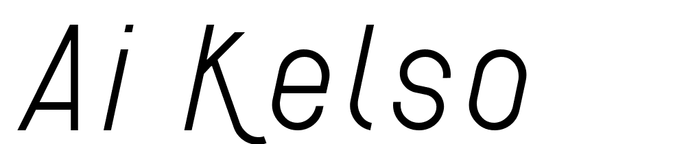 AI-kelso font family download free