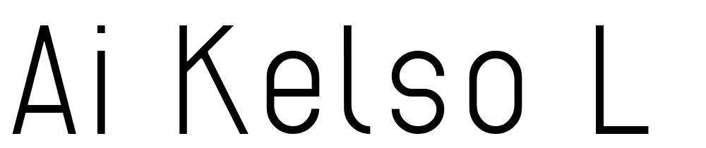 AI-kelso-L font family download free