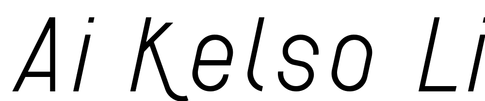 AI-kelso-LI font family download free