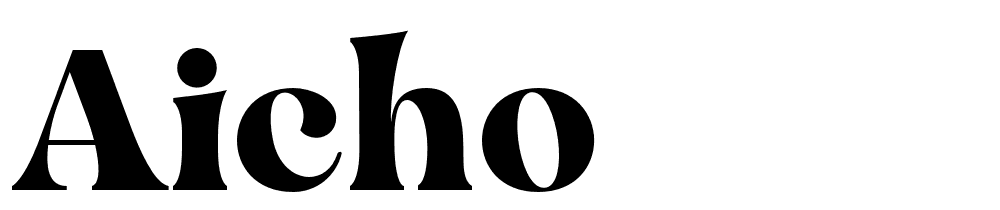 aicho font family download free