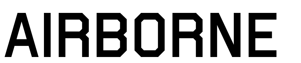 airborne font family download free