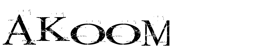 akoom font family download free