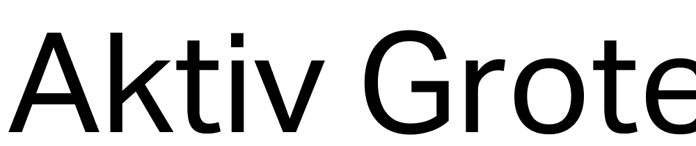 Aktiv-Grotesk-Geor-Regular font family download free